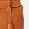 Loro Piana Loom L32 Handbag Plain warm brown