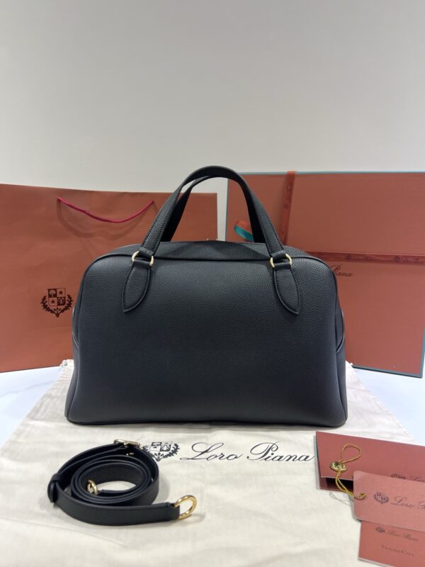 Loro Piana Needle Handbag | Black