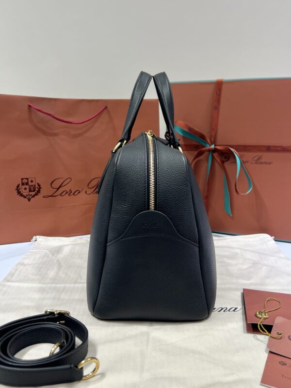 Loro Piana Needle Handbag | Black