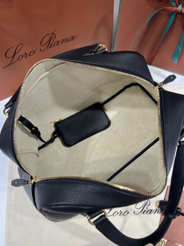 Loro Piana Needle Handbag | Black