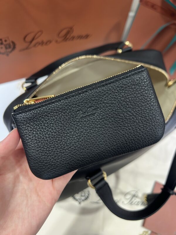 Loro Piana Needle Handbag | Black
