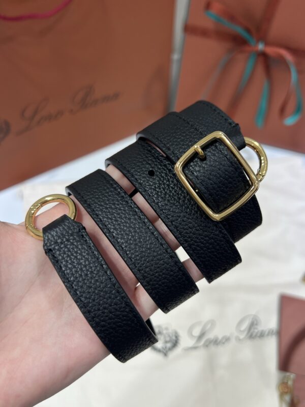 Loro Piana Needle Handbag | Black