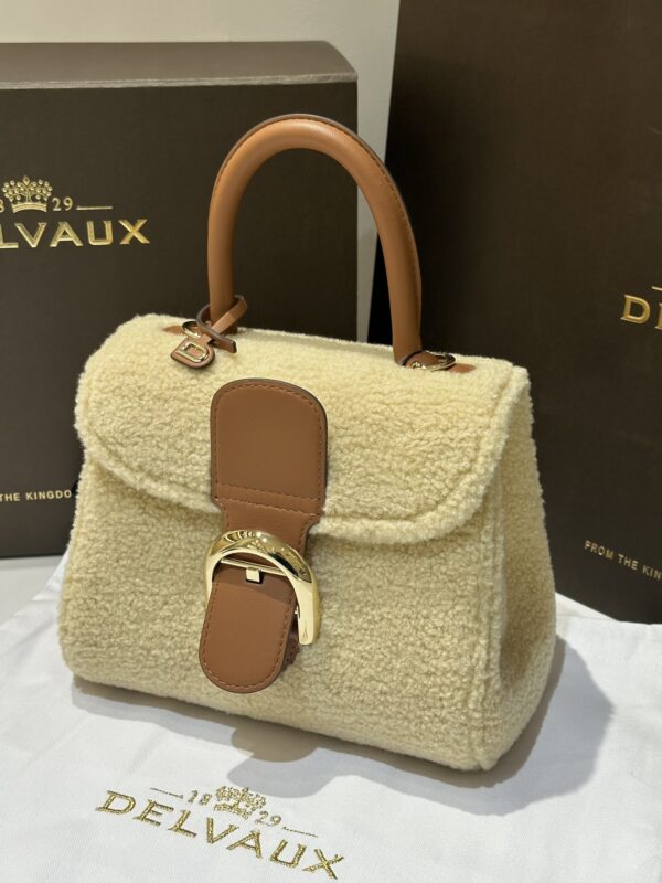 Delvaux Brillant | "Little Teddy" in Shearling