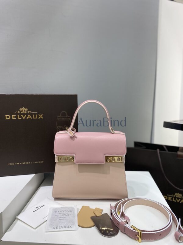 Delvaux Tempete PM | Forever Rose Tri-Color