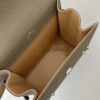 Delvaux Tempete PM | "Milk Grey" in Supple Leather
