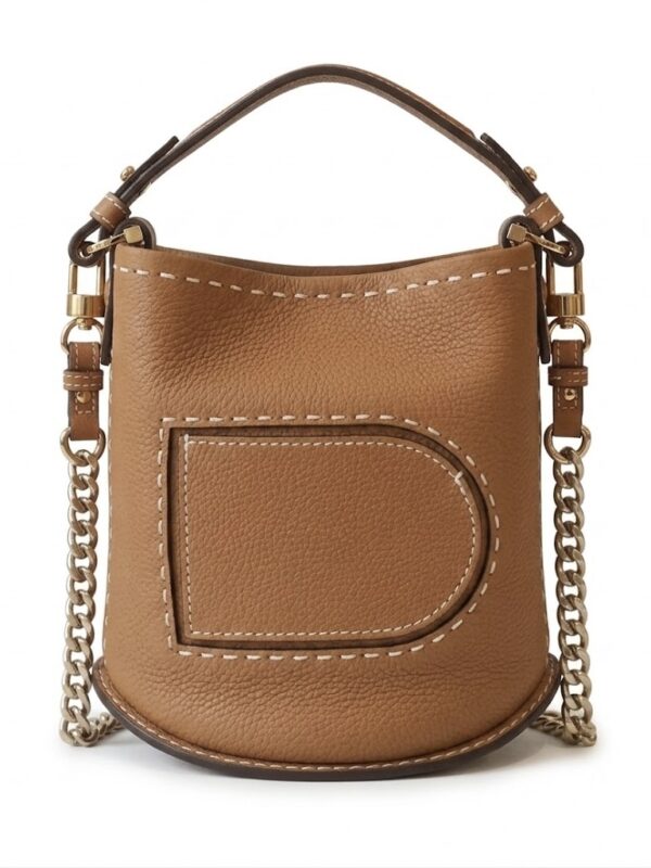 Delvaux Pin Caramel color