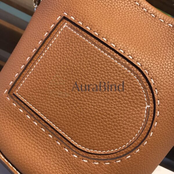 Delvaux Pin Caramel color