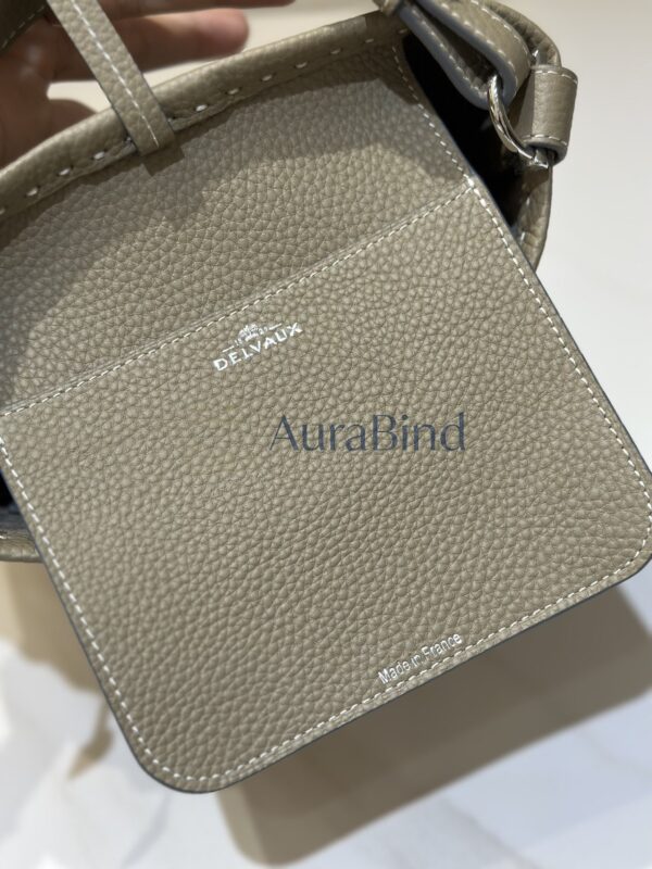 Delvaux Pin Elephant Gray