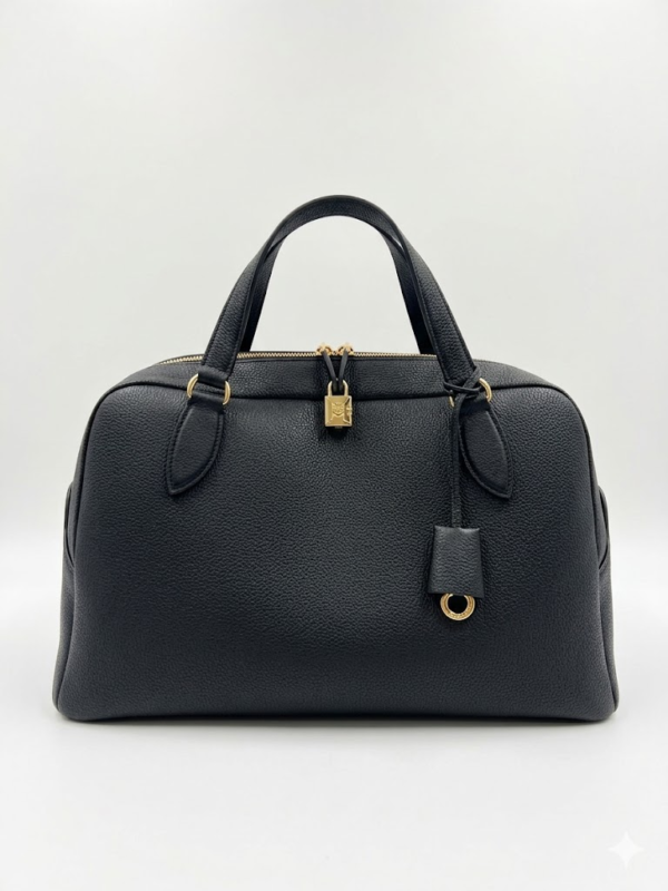 Loro Piana Needle Handbag | Black