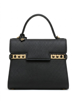 Delvaux Tempete PM | Black in Veins-Grain Leather