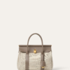 Loro Piana Loom Bag L25 （Natural/Almond Tree）