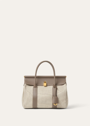 Loro Piana Loom Bag L25 （Natural/Almond Tree）