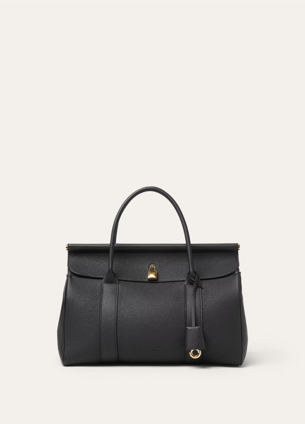 Loro Piana Loom Bag L32 （black）