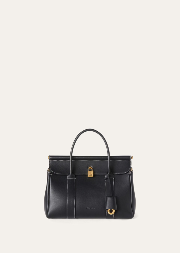 Loro Piana Loom Bag L25 （Black）