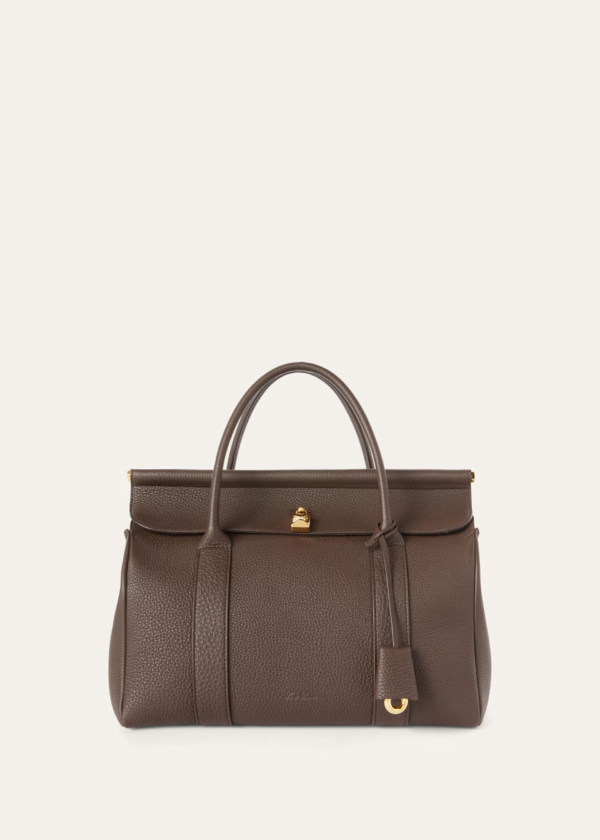 Loro Piana Loom Bag L32（Dark Chocolate Licorice）