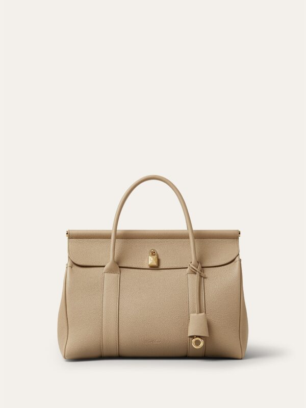 Loro Piana Loom Bag L32 (Light Mastic)