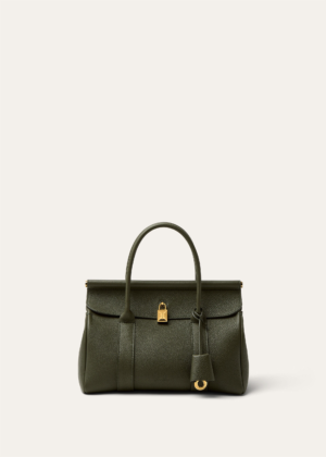 Loro Piana Loom Bag L25 （Ribbon Green）