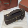 ExtraBag23 handbag [Velvet Water Ripple Dark Brown]