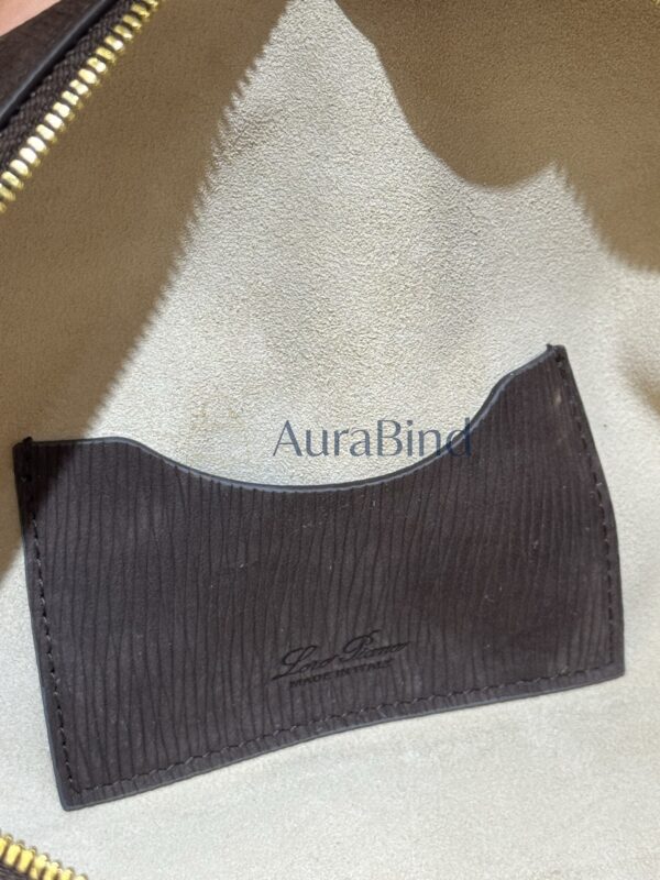 ExtraBag23 handbag [Velvet Water Ripple Dark Brown]