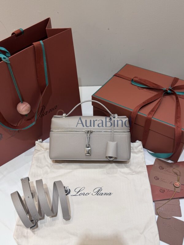 ExtraBag23 handbag [Lychee Texture, Dove Color]