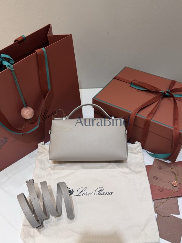 ExtraBag23 handbag [Lychee Texture, Dove Color]