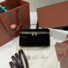 [L19 Velvet Coffee Brown with Gold Buckle (New Version)]