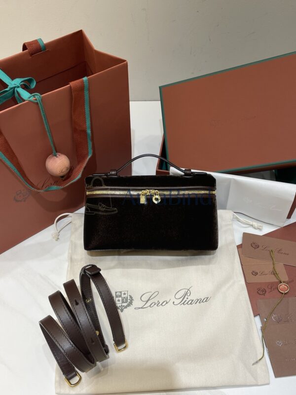 [L19 Velvet Coffee Brown with Gold Buckle (New Version)]
