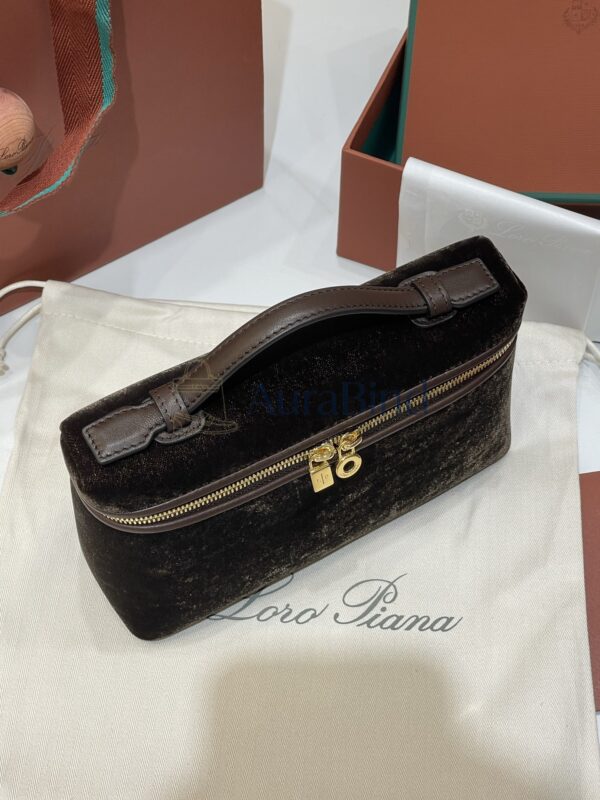 [L19 Velvet Coffee Brown with Gold Buckle (New Version)]
