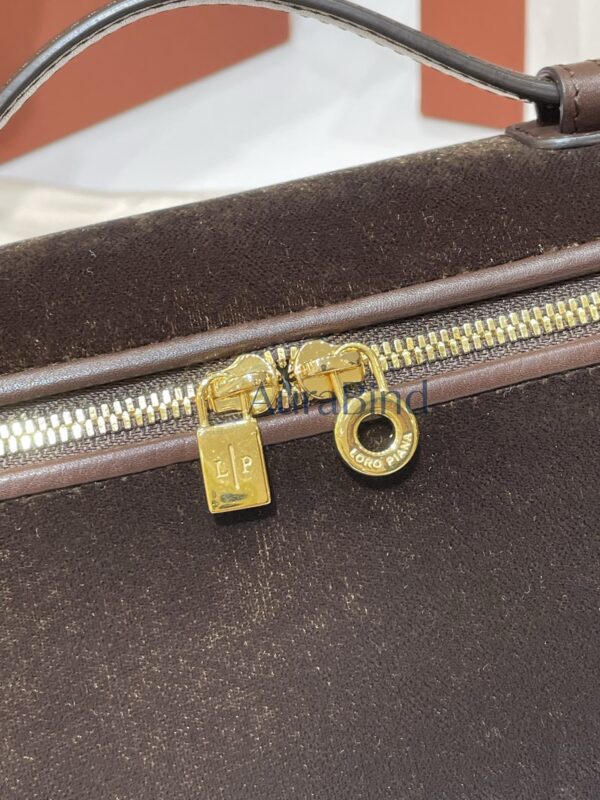 [L19 Velvet Coffee Brown with Gold Buckle (New Version)]