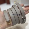 [L19 Velvet Light Beige Silver Buckle (New Version)]