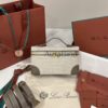 [L19 Canvas Grey Leather Patchwork (New Version)]