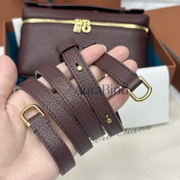 [L19 Red Bean Color with Gold Buckle (New Version)]