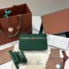 [L19 Suede Peacock Green with Gold Buckle (New Version)]