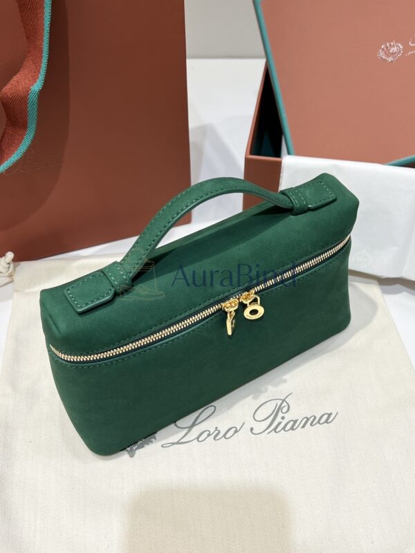 [L19 Suede Peacock Green with Gold Buckle (New Version)]