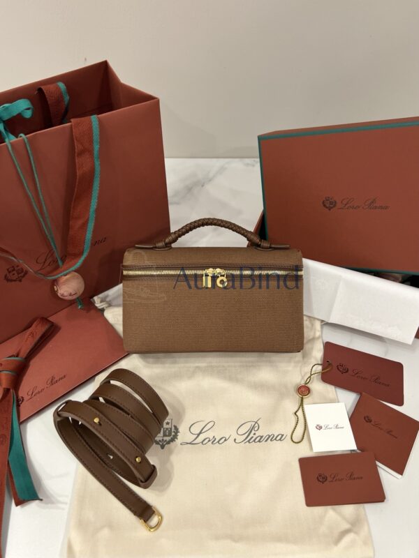 [L19 Woven Llama Brown Gold Buckle (New Version)]