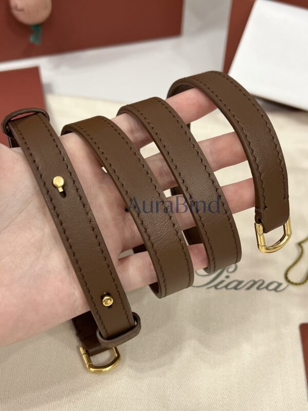 [L19 Woven Llama Brown Gold Buckle (New Version)]