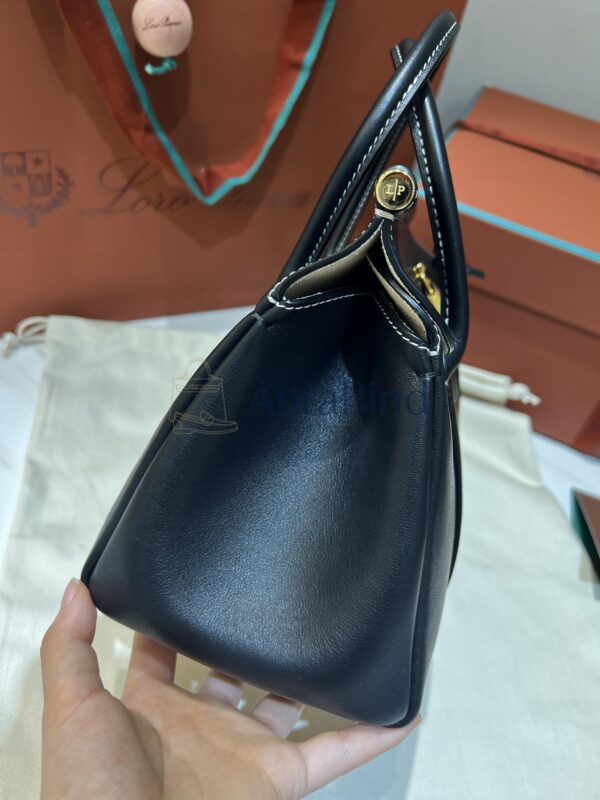 Loro Piana Loom Bag L25 （Black）