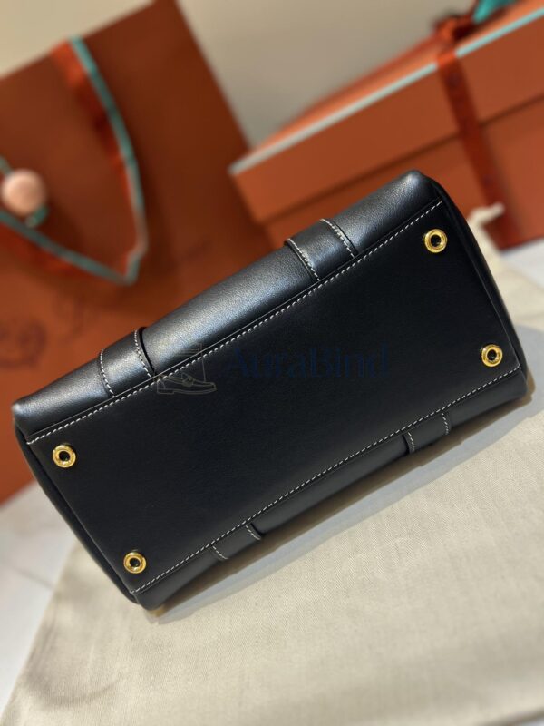 Loro Piana Loom Bag L25 （Black）
