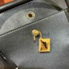 Loro Piana Loom Bag L25 （Black）