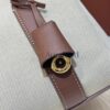 Loro Piana Loom Bag L25 （ Natural/Caramel Sugar）