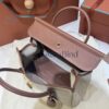 Loro Piana Loom Bag L25 （ Natural/Caramel Sugar）