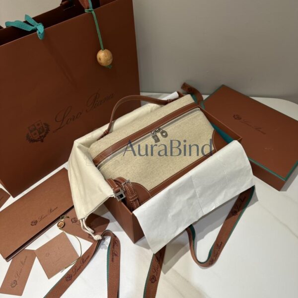 [L27 Canvas with Brown Patchwork]