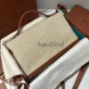 [L27 Canvas with Brown Patchwork]
