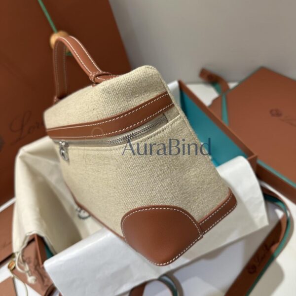 [L27 Canvas with Brown Patchwork]