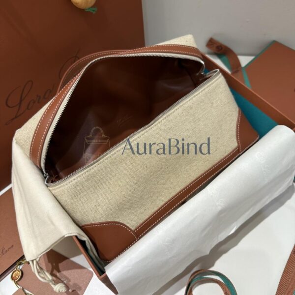 [L27 Canvas with Brown Patchwork]