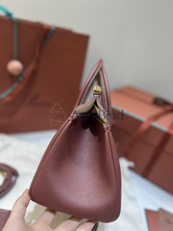 Loro Piana Loom Bag L25 （ Red Beans）