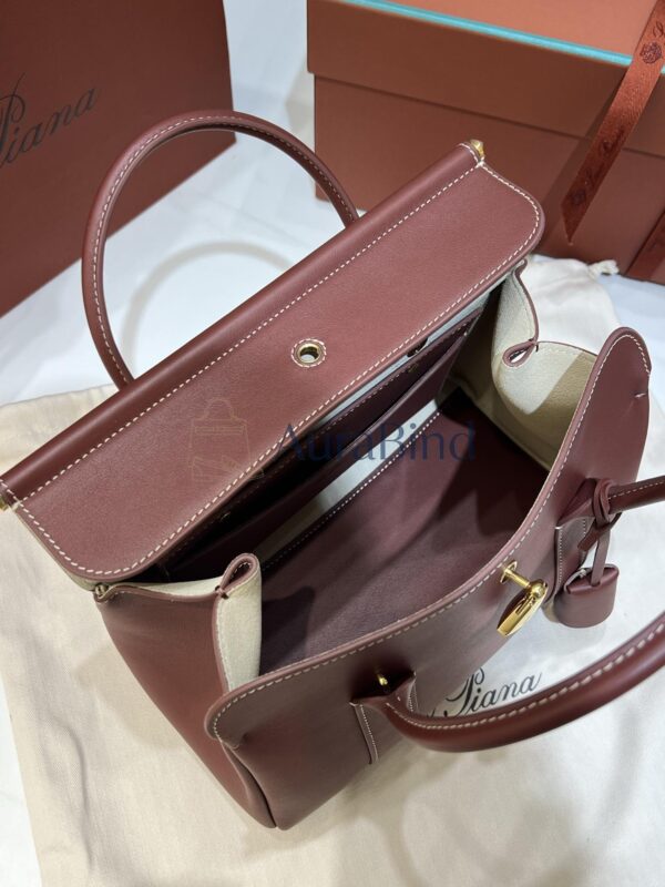 Loro Piana Loom Bag L25 （ Red Beans）