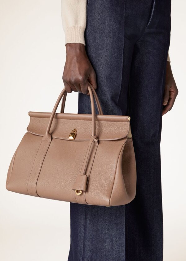 Loro Piana Loom Bag L32 (Fossil)