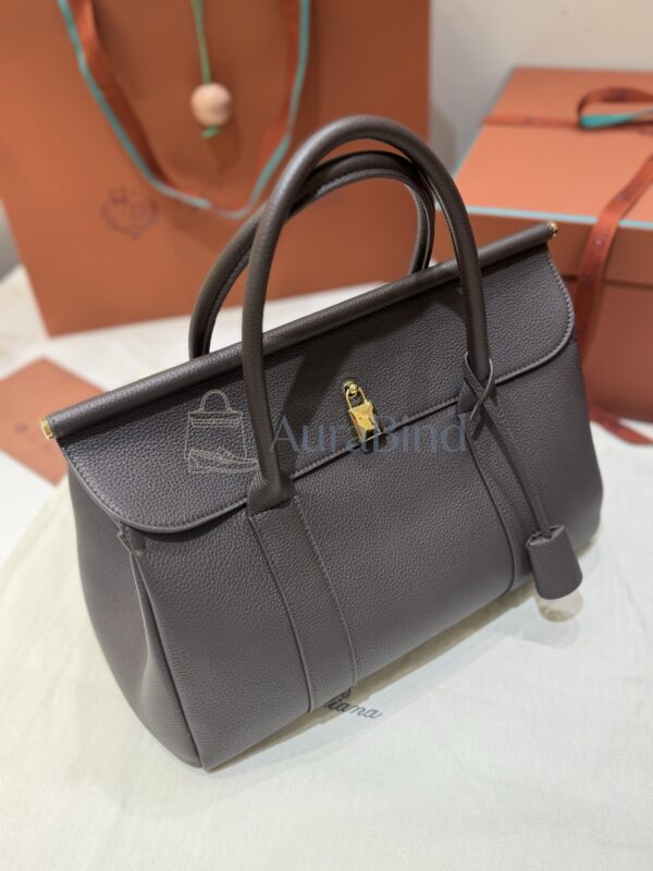 Loro Piana Loom Bag L32（Dark Chocolate Licorice）