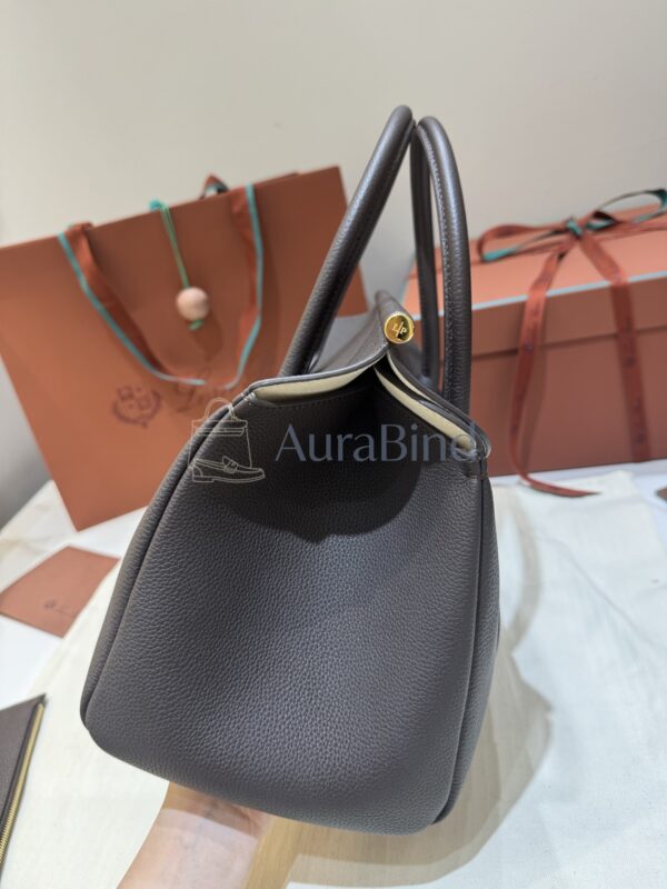 Loro Piana Loom Bag L32（Dark Chocolate Licorice）